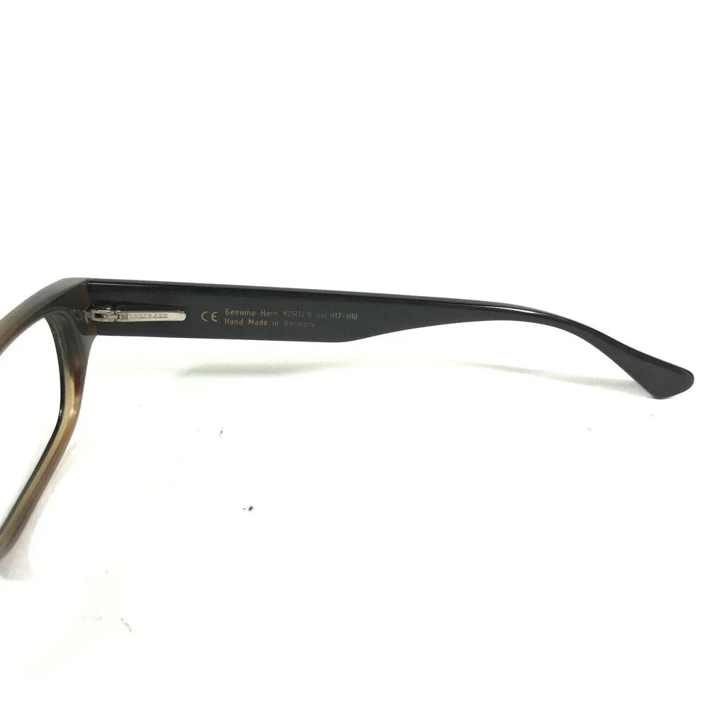 Morgenthal Frederics Frames NORTON col.H17-H10 Brown Genuine Horn 50-18-140
